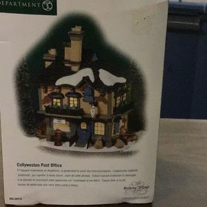 Dept 56 Dickens Village Collyweston Post Office
